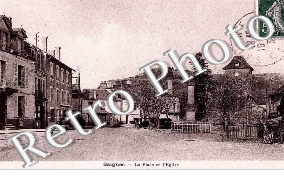 La place et l'eglise