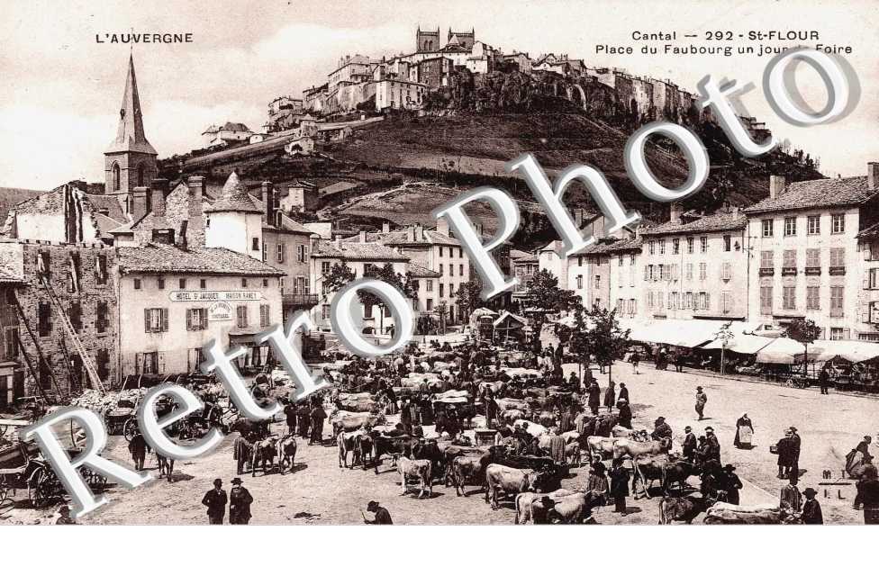 place du faubourg un jour de foire