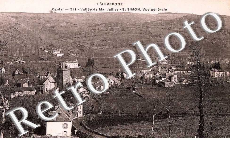 Vallee de Mandailles - vue generale