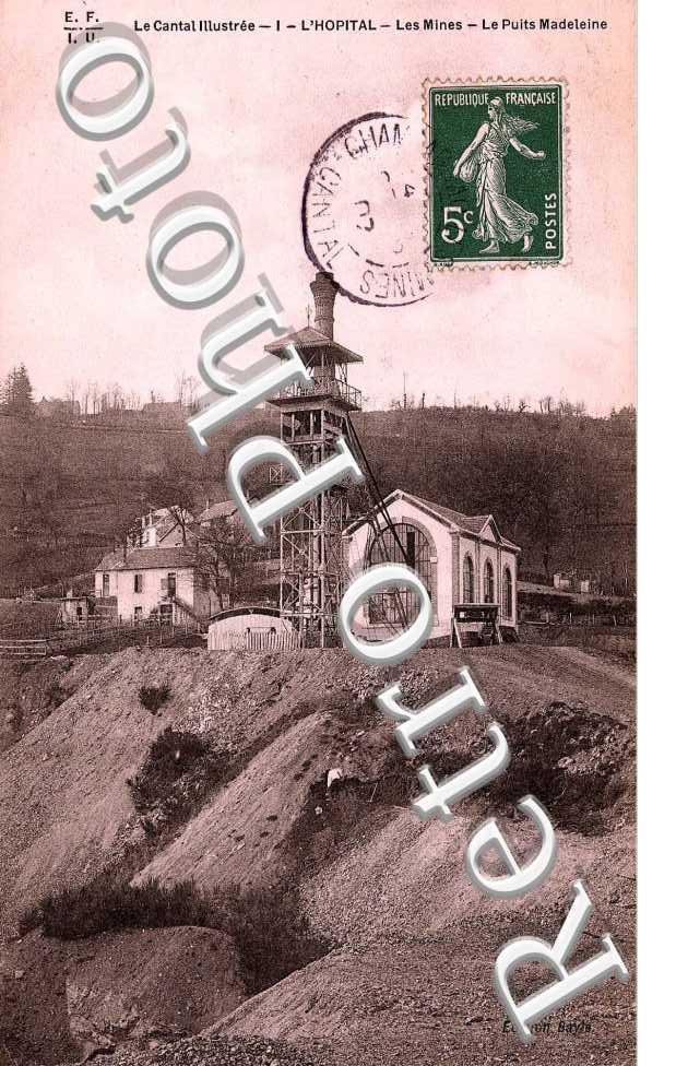 L'hopital - les mines - Le puits Madeleine