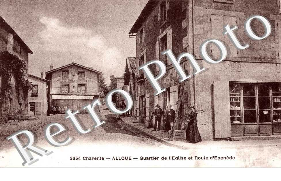 Quartier de l'Eglise et Route d'Epenede