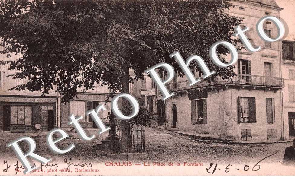 la place de la fontaine