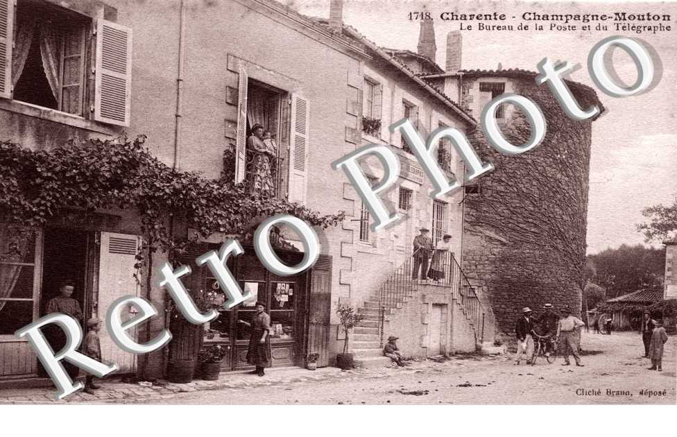 le bureau de la poste et du telegraphe