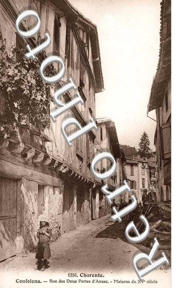 rue des Deux portes d'Ansac, maison du 15eme