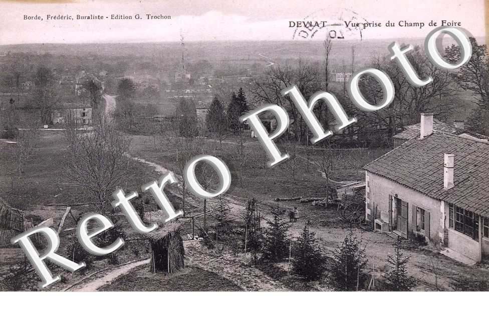 vue prise du champ de foire