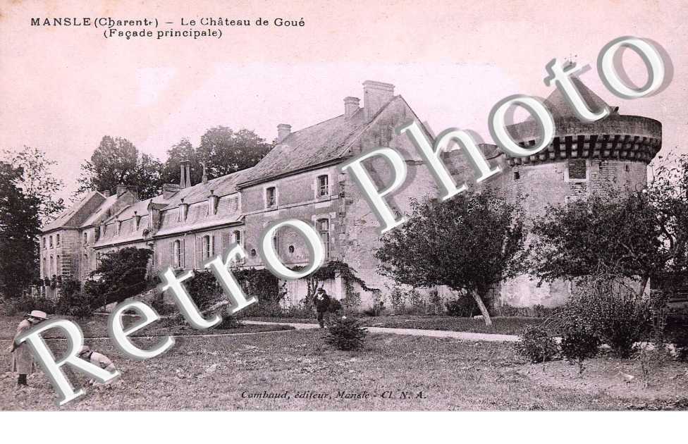 le chateau de Goue (facade principale)