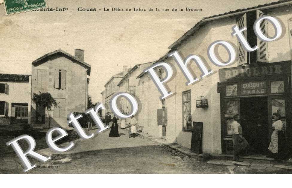 le debit de tabac et la rue de la Brousse