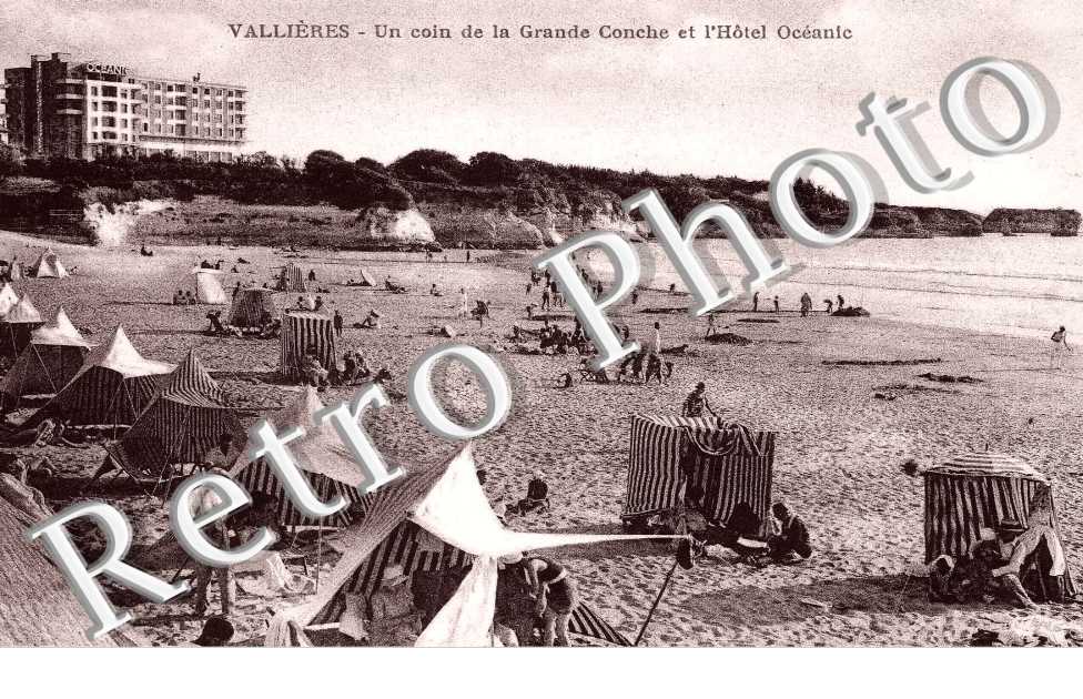 VALLIERES UN COIN DE LA GRANDE CONCHE ET L'HOTEL OCEANIC