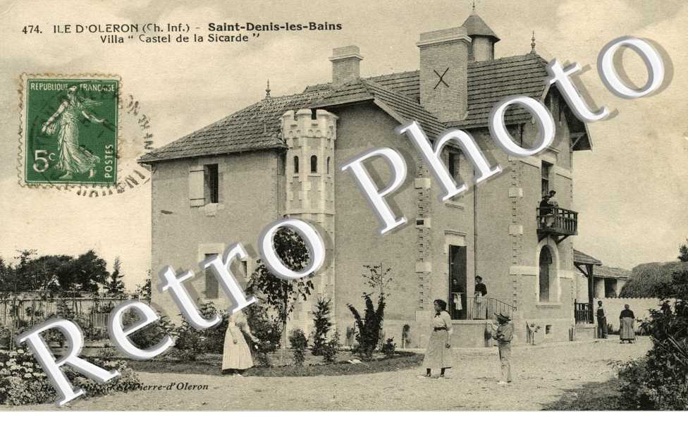 Saint-Denis-les-Bains, villa "Castel de la Sicarde"