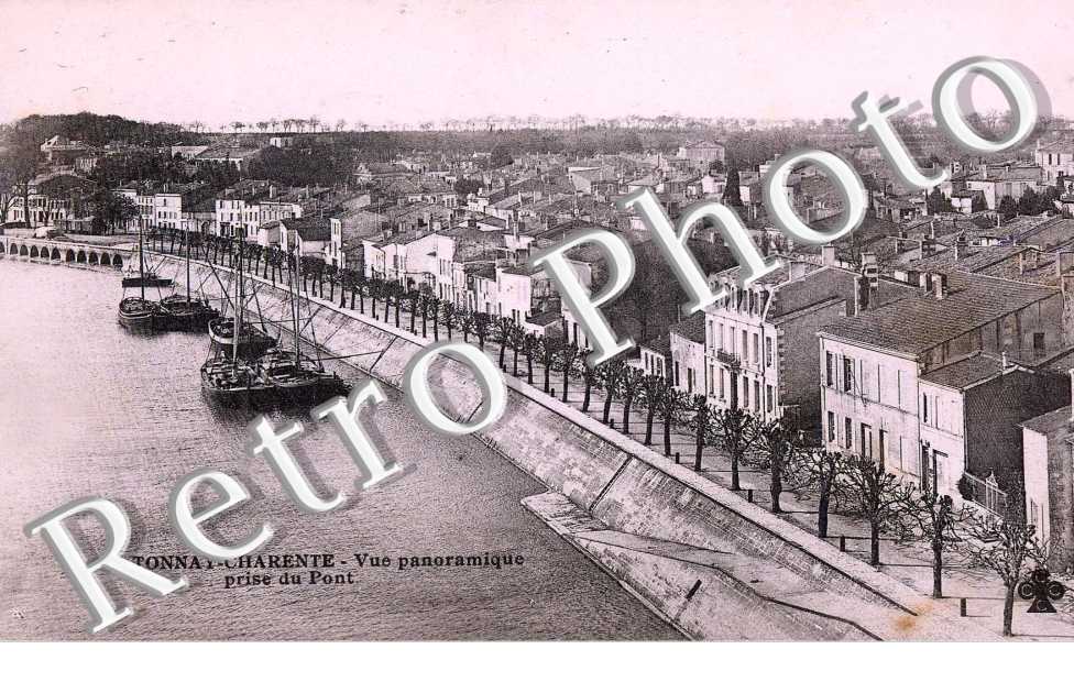 vue panoramique prise du pont