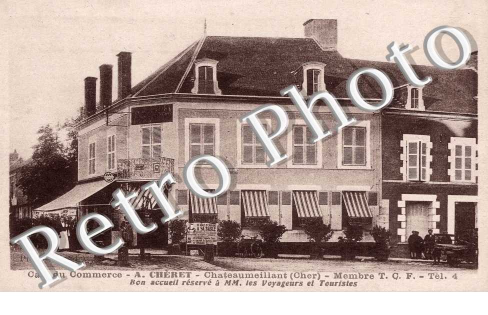 A.Cheret, cafe du commerce