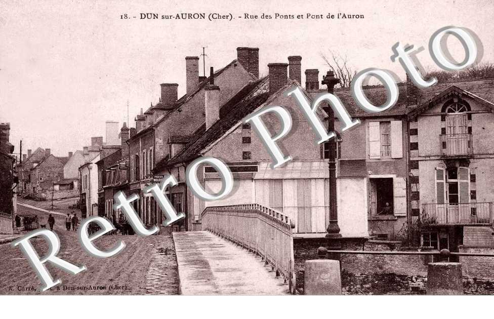rue des ponts et pont de l'auron