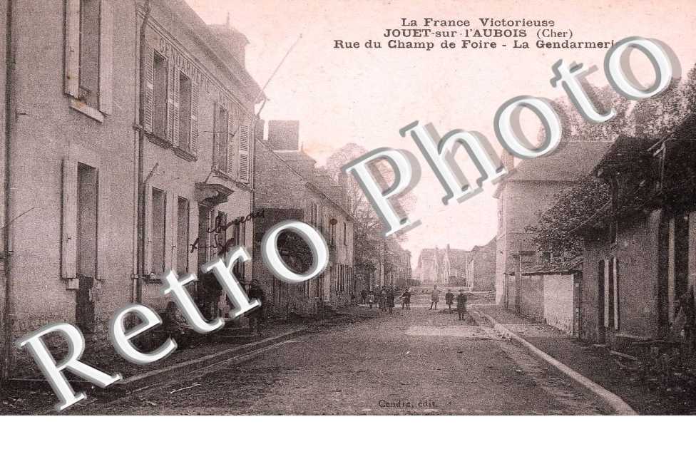 rue du champ de foire, la gendarmerie