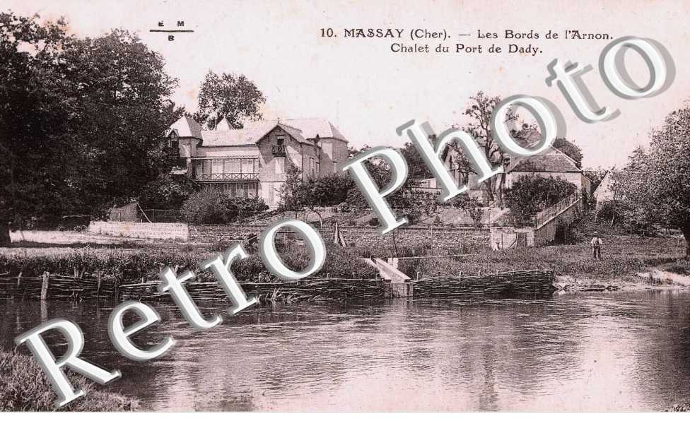Les bords de l'Arnon - Chalet du Port de Dady