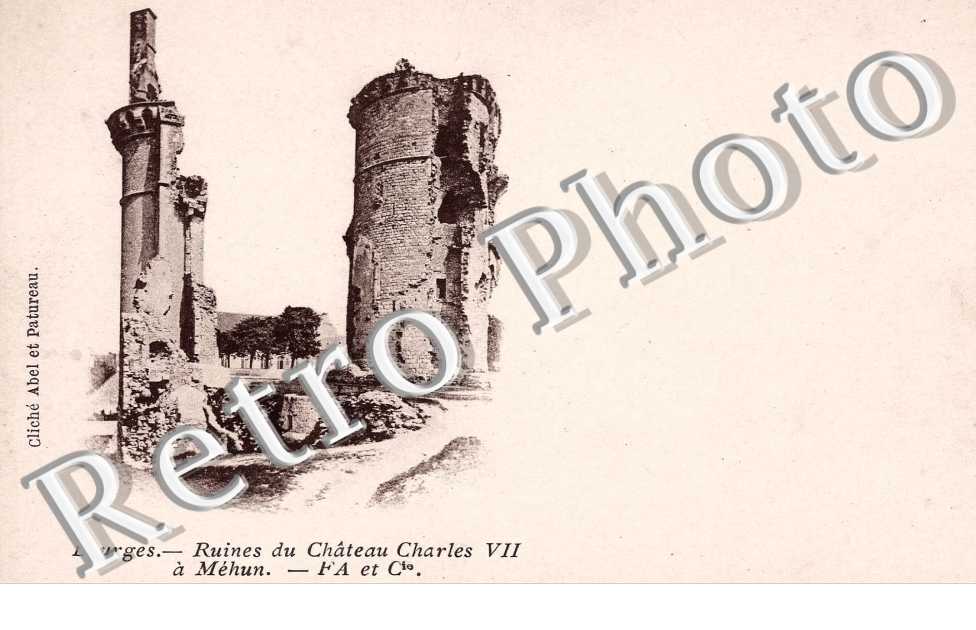 ruines du chateau charles 7