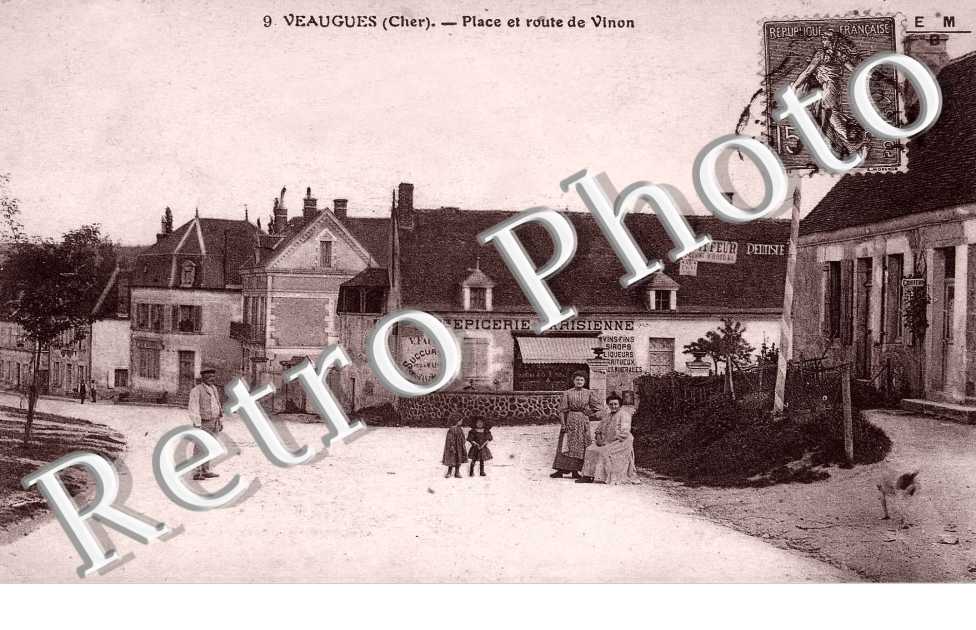 Place et route de Vinon