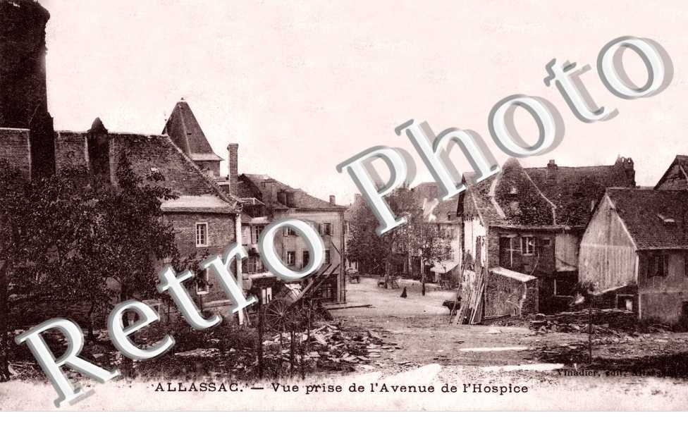 vue prise de l'avenue de l'hospice