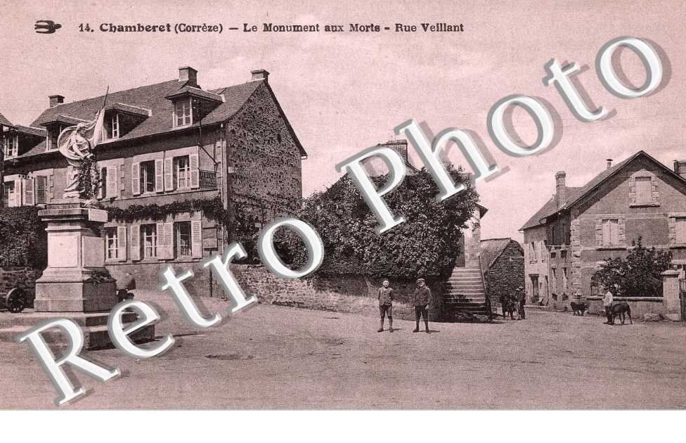 Le monument aux morts - rue Veillant