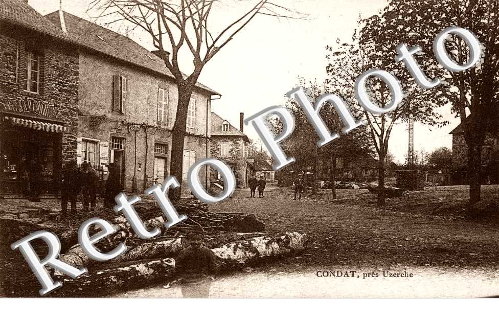 CONDAT PRES UZERCHE (INSCRIPTION QU MILIEU MP)