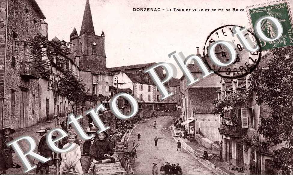 LA TOUR DE VILLE ET RTE DE B