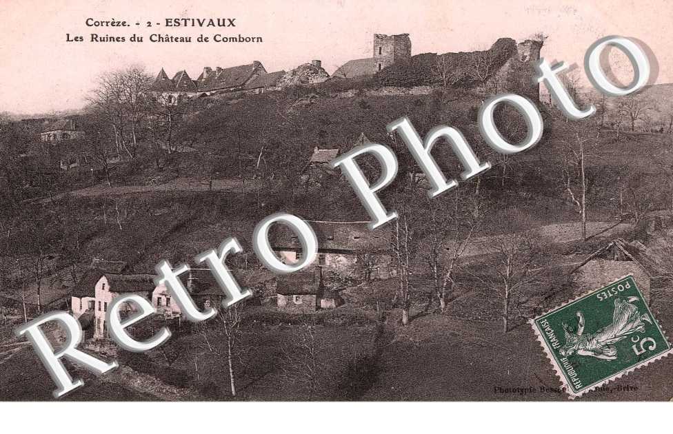 les ruines du chateau de Comborn