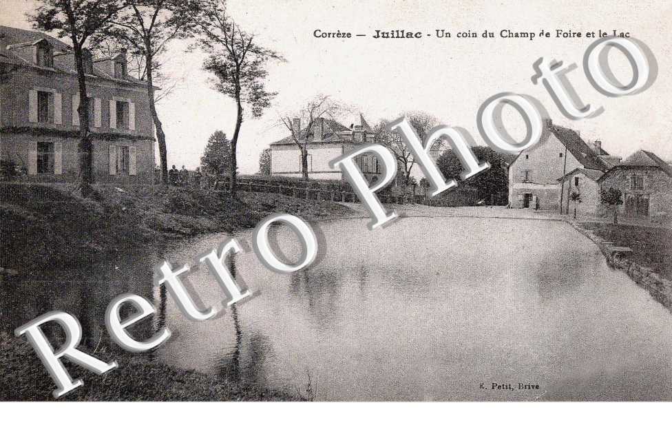 un coin du champ de foire et le lac