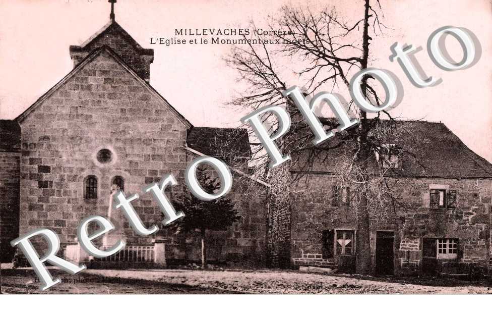L'EGLISE ET LE MONU AUX MORTS