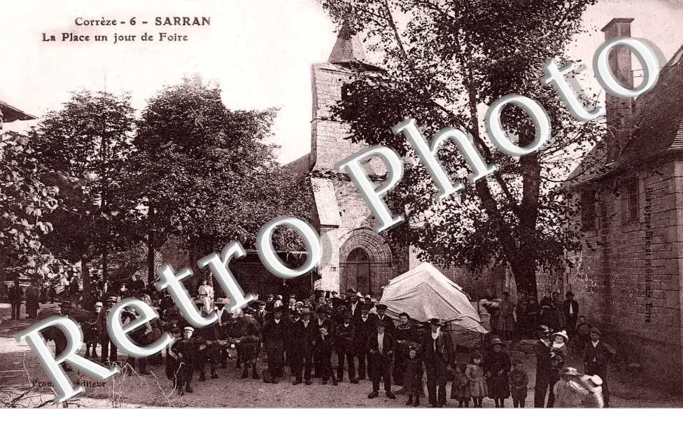 la place un jour de foire