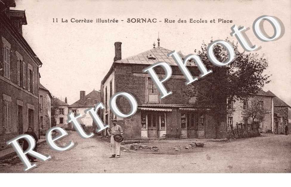 rue des Ecoles et Place