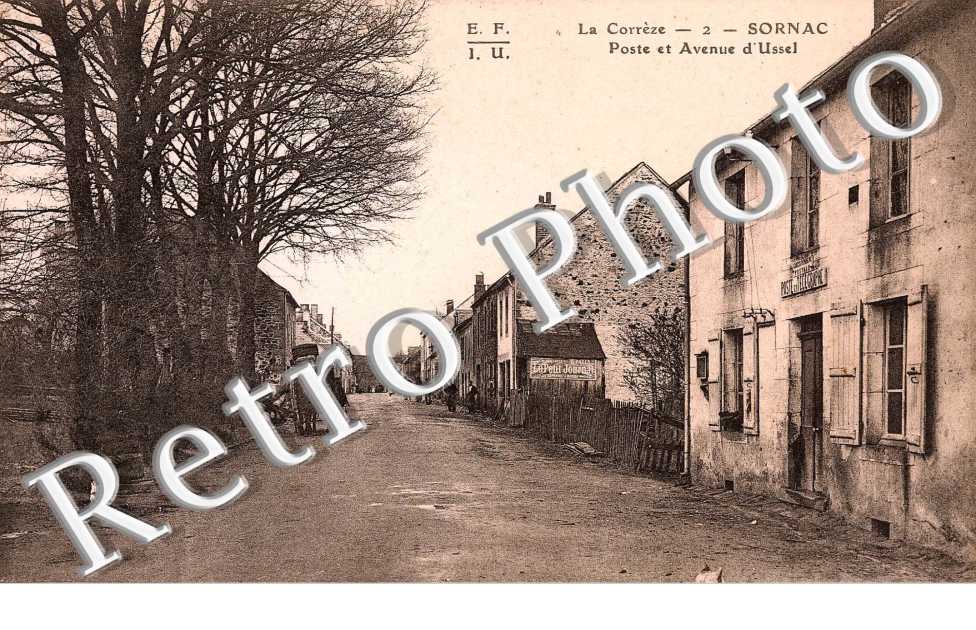 Poste et Avenue d'Ussel