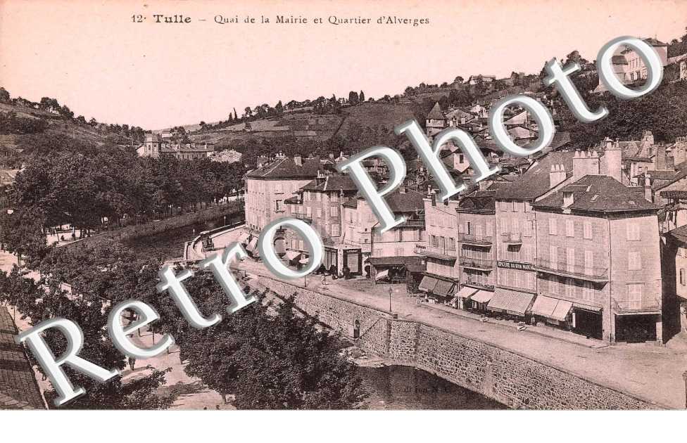 Quai de la Mairie et Quartier d'Alverges