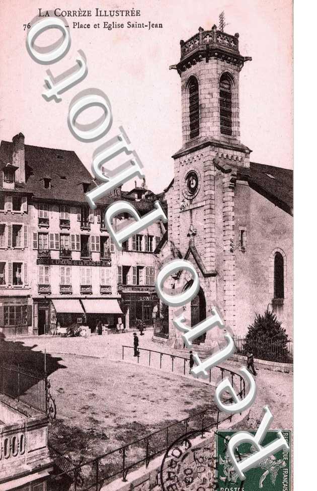 PLACE ET EGLISE SAINT JEAN