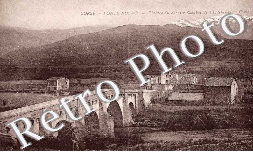 Ponte Nuevo - Theatre du dernier coimbat de l'independance Corse