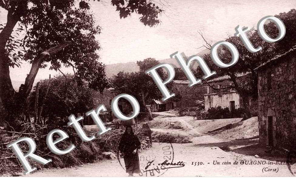 Un coin de Guagno-les-Bains