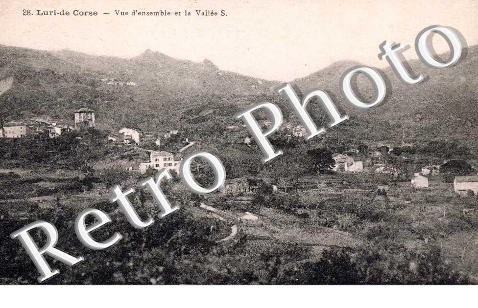 vue d'ensemble et la vallee S.