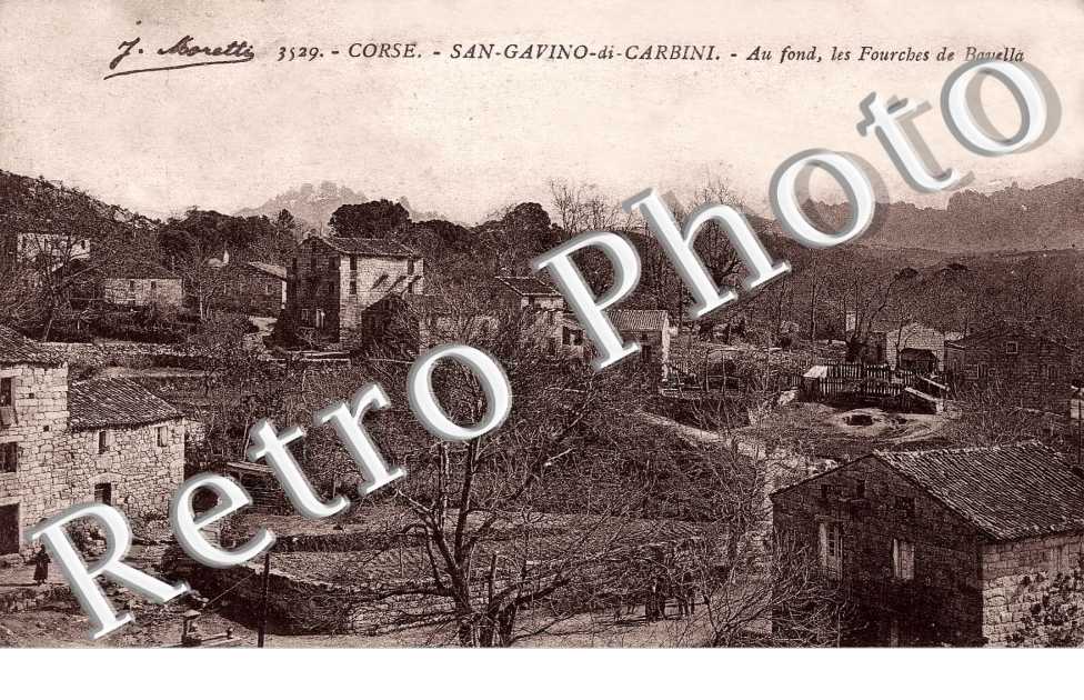 au fond, les fourches de Bavella