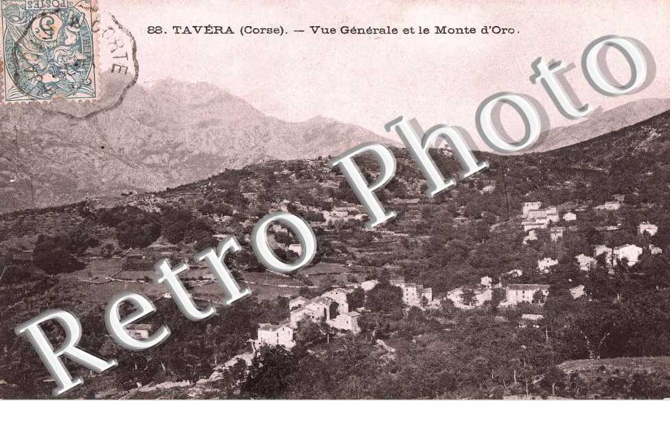 Vue generale et le Monte d'Oro