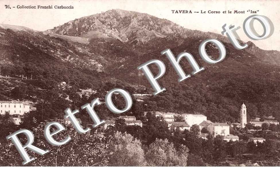 Le Corso et le Mont "Isa"