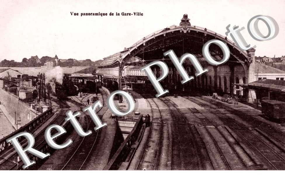 Vue panoramique de la Gare-Ville