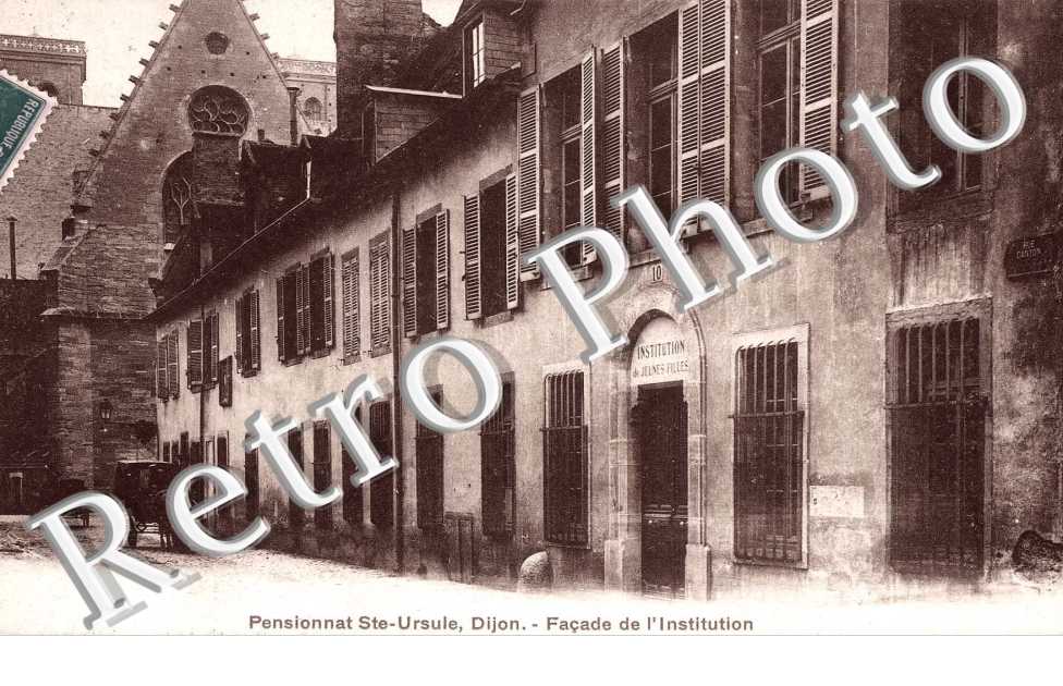 PENSIONNAT SAINTE URSULE FACADE DE L'INSTITUTION
