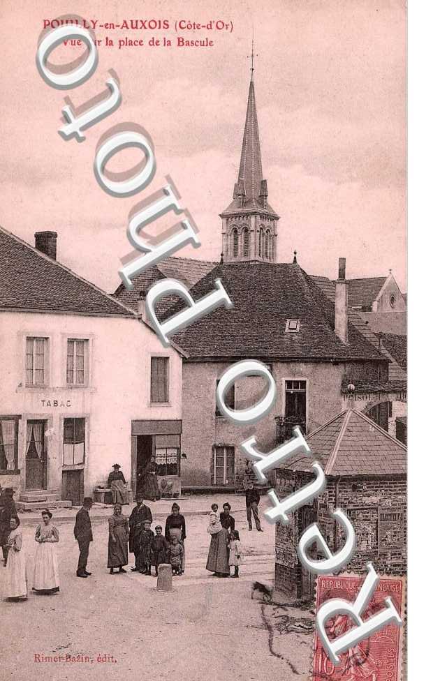 vue sur la place de la Bascule