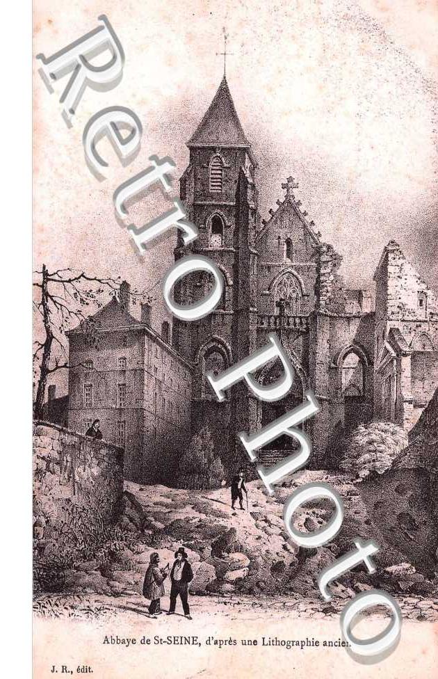 Abbaye, d'apres une lithographie ancienne