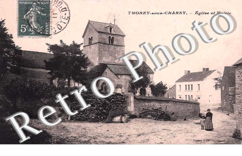Eglise et mairie