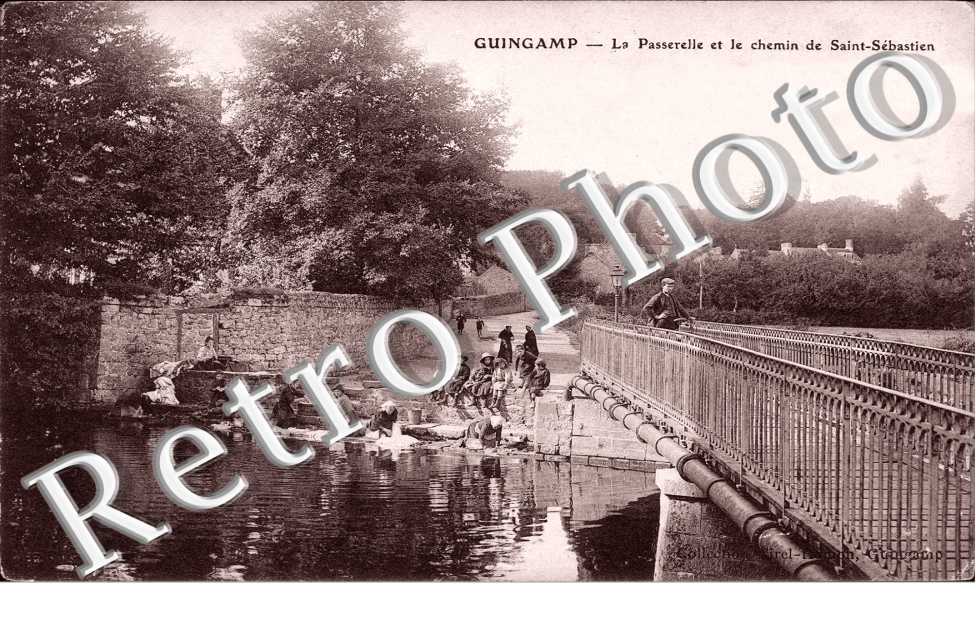 La Passerelle et le Chemin de Saint Sebastien