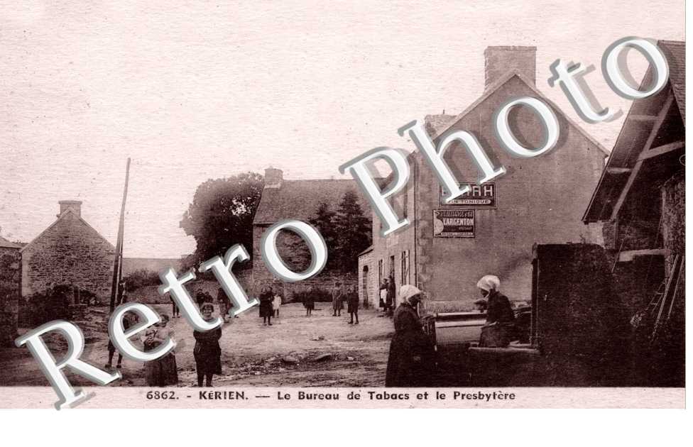 Le Bureau de Tabacs et le Presbytere