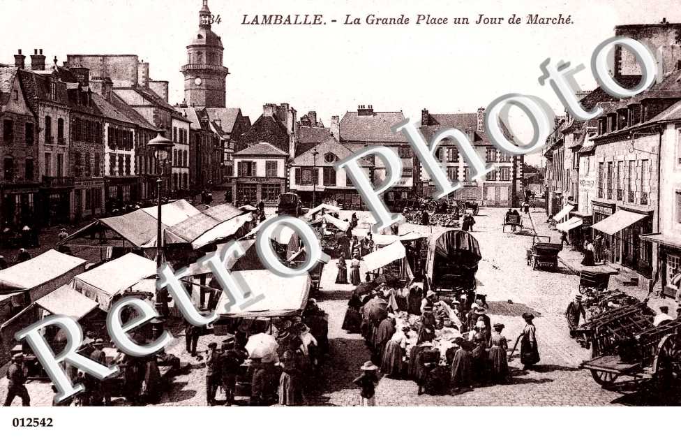 la grande place un jour de marche