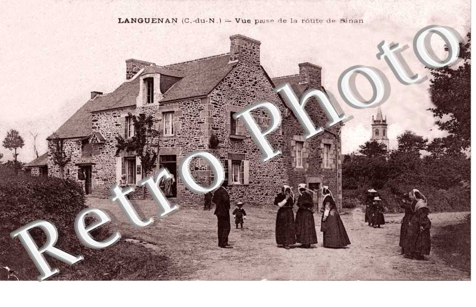 Vue prise par la Route de Dinan