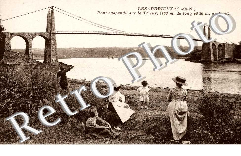 pont suspendu sur le Trieux