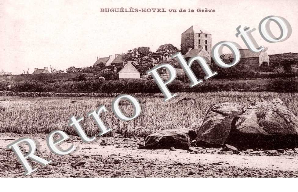 Bugueles Hotel vue de la greve