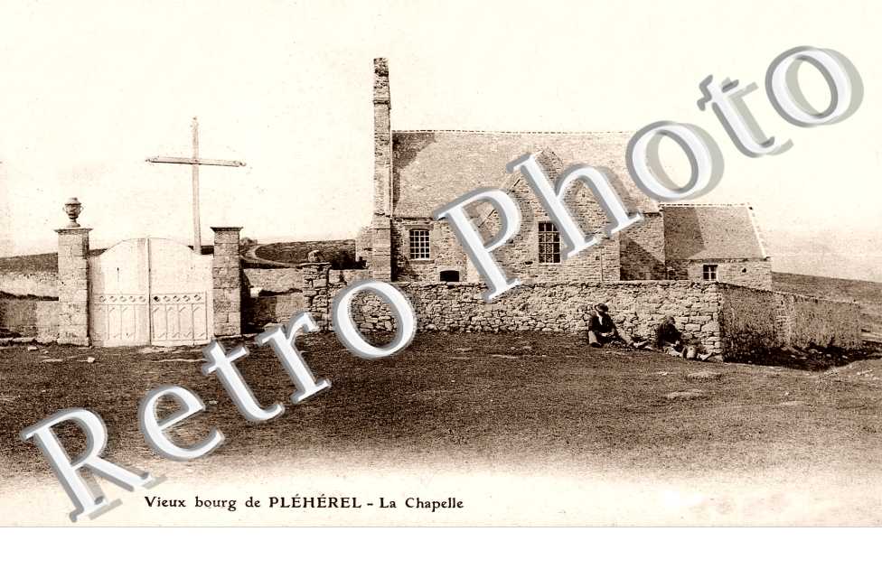 PLEHEREL  vieux bourg, la chapelle
